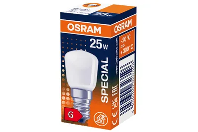 Image de OSRAM Backofen-Lampe (Verkaufseinheit: 10) E14 25W 140lm 2.700K dim 351507 4050300323596