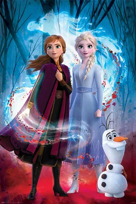 Immagine prodotto di Frozen 2 - Spirito guidato - poster poster - dimensioni 61x91,5 cm
