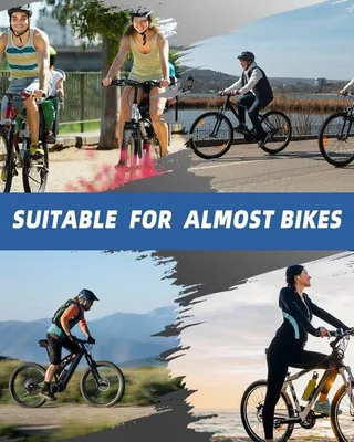 Produktbild von Famanu Fahrradsattel ergonomisch mit wasserfester Abdeckung - für Damen und Herren