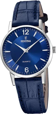 Immagine prodotto di Festina orologio da polso classico da uomo in pelle blu D2UF20691/4