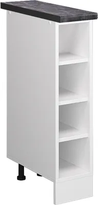 Produktbild von Küchenregal Vicco R-Line Weiß 20 cm , AP Anthrazit, Model 45416