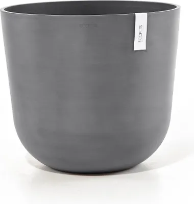 Produktbild von Ecopots Oslo 55 + Blumentopf mit Wasserreservoir - L 55 cm x H 48,5 cm - Innen- und Außenbereich