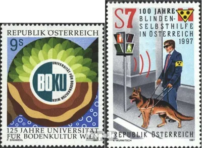 Produktbild von Briefmarken Österreich 1997 Mi 2230,2232 (kompl.Ausg.) postfrisch Universität