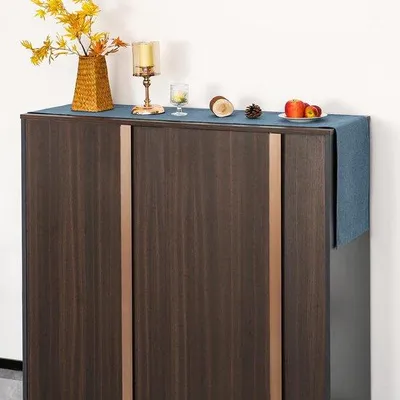 Produktbild von Ibenzoa® Tischläufer doppelseitig | 30 x 140 cm, 100% Polyester, wendbar & pflegeleicht, hitzebeständig bis 95°C – Tischschutz für Esszimmer & Feierdeko