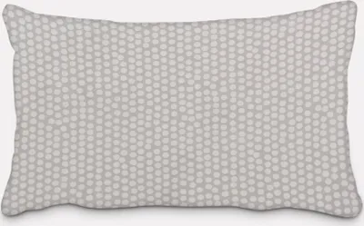 Produktbild von SCHÖNER LEBEN. Kissenhülle Fryett`s Spotty Punkte hellgrau Größe 40x60cm (HxB) 40x60cm (HxB) Größe