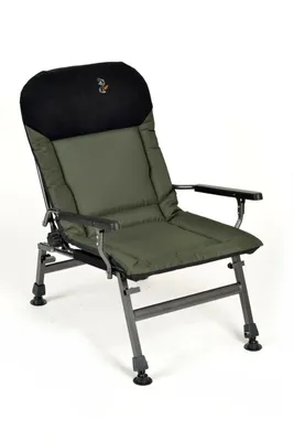 Produktbild von Carp Angelstuhl Campingstuhl FK5 Fußstütz Stuhl Karpfen spezielle Kopfstütze