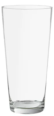 Glas-Tafelvaas transparent 10x10x30 cm