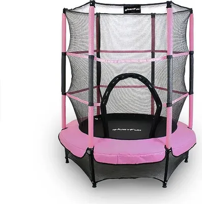 Immagine prodotto di JUST FUN Trampolino da interno 140cm rosa
