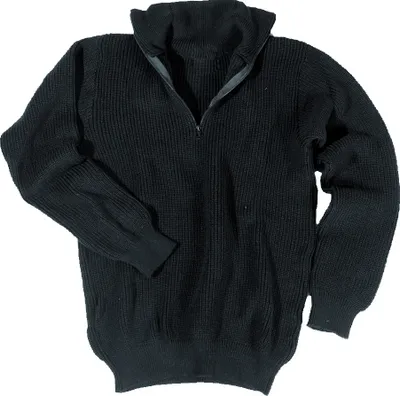 Immagine prodotto di MIL-TEC Troyer l maglione PAN nero maglione tempo libero maglione lavoro maglione marinaio 54