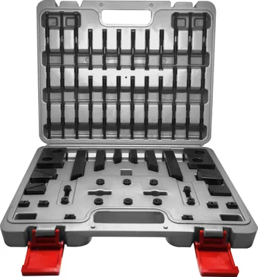 Produktbild von PAULIMOT Spannpratzen-Set 58-teilig M6 / 8 mm im Koffer