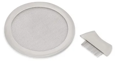 Rookzeef Edelstahl 6 cm Rookaccessoires mit Bürste