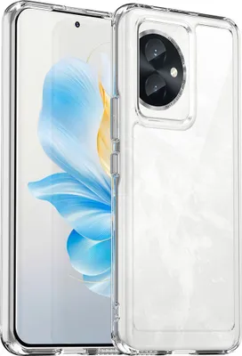 Image de Etui pour Honor 100 transparent, étui de protection antichoc en silicone TPU Transparent