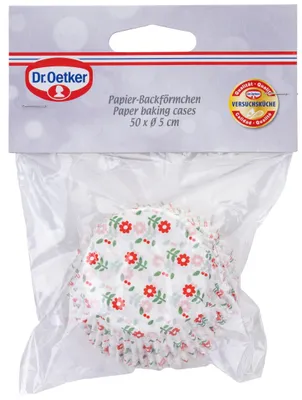 Immagine prodotto di Pirottini di carta "Fiori"