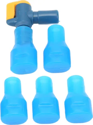 Obrázek produktu pro Kousací ventil pro vodní vak - Silikonové náustky vhodné pro potraviny se zahnutým uzavíracím ventilem - Ideální pro hydratační vaky a hydratační batohy