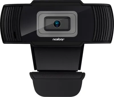 Produktbild von Webkamera STREAM Schwarz mit HD 720p 30fps und 90° Weitwinkel Mikrofon