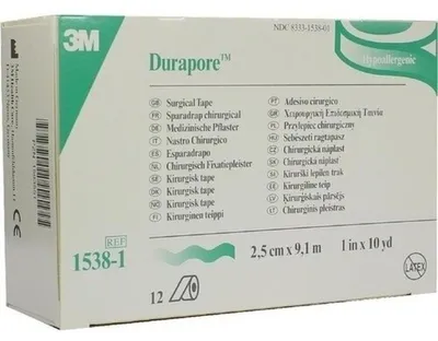 Immagine prodotto di DURAPORE 9,10MX2,50CM, 12 St PFL