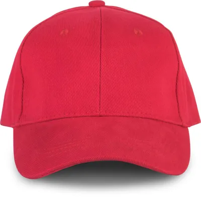 Produktbild von K-Up Herren Kappe Panel Cap Sandwich Cap Basecap Baseballkappe Mütze, Größe:U, Farbe:Rot