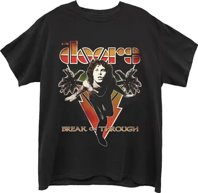 Produktbild von The Doors Break On Through 2 Black M T-Shirt