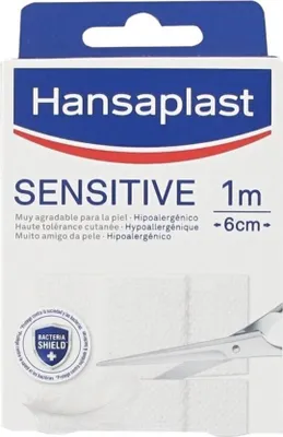 Produktbild von Hansaplast Dressings Med Sensitive Strip 1x6