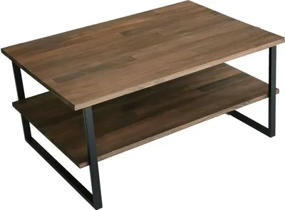 Immagine prodotto di Dmora Tavolino da Salotto Aprica 60x85x40h cm Nero, un Vano Portariviste