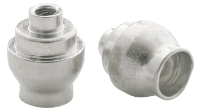 Produktbild von Elvedes 5.5 Mm Weinmann Bremszugendkappe Für Fahrrad 100 Einheiten Silber  Silber One Size