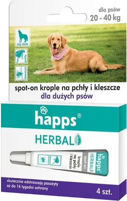 Produktbild von Floh- und Zeckentropfen für große Hunde 20-40kg
