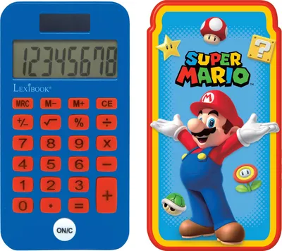 Obrázok produktu pre Lexibook Vrecková kalkulačka Super Mario