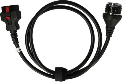 Produktbild von vhbw OBD Adapter auf OBD2 16Pin kompatibel mit Mercedes-Benz MB Star C5, MB Star C4 Auto, PKW, Motorrad - Verbindungsadapter