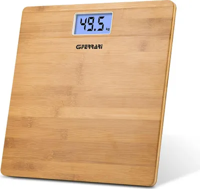 Obrázok produktu pre G3 Ferrari Banwood care, Elektronická osobná váha, 180 kg, 50 g, Drevo, kg/lb, Obdĺžnik