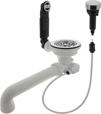 Obrázek produktu pro Odtoková souprava 1 3,5'' BLANCO 217163 pro dřez