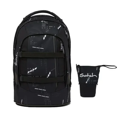 Produktbild von Satch Pack Ninja Matrix Schulrucksack Set 2tlg.