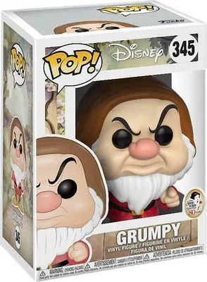 Produktbild von Disney Snow White and the seven Drafs - Grumpy 345 - Funko Pop! - Vinyl Figur