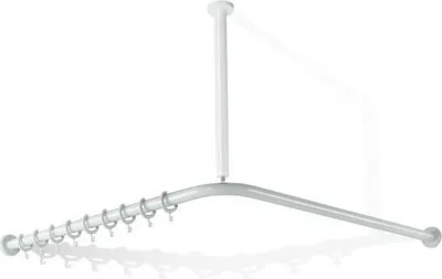 Produktbild von HEWI VH-Stange Ser 801,A1/2:983,kürzb., 20 Ringe reinweiß