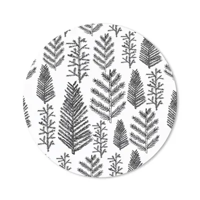 Produktbild von MuchoWow® Mauspad Mousepad Weihnachtsbaum - Vintage - Weihnachten - Design 20x20 cm - Mousepads - Maus Mat - Pad - Mausunterlage - Schreibtischmatte