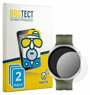 Produktbild von 2x BROTECT Schutzfolie für Samsung Galaxy Watch 9 (40 mm) Displayschutz Displayschutzfolie Folie Matt Entspiegelungsfolie