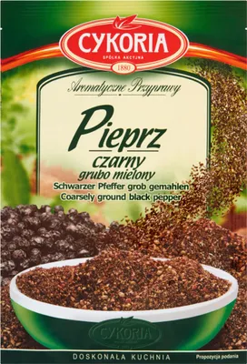 Image de Poivre noir moulu grossièrement 20 g