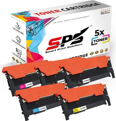 Produktbild von 5x Toner K404S C404C Y404S M404S kompatibel für Samsung Xpress SL-C480FN