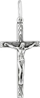 Produktbild von Kettenanhänger Jesus Kreuz 925 Silber Orthodoxe Anhänger Glaubenssymbol K44