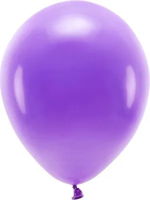 Produktbild von Öko-Luftballons 26cm Pastell, Lila (1 Packung / 100 Stück)
