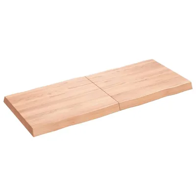 Produktbild von vidaXL Tischplatte 120x50x(2-6) cm Massivholz Behandelt Baumkante
