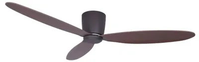 Image de Ventilateur de plafond à basse consommation avec télécommande Airfusion Radar Bronze 132 cm
