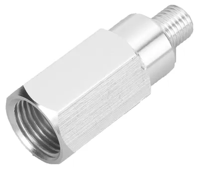 Zdjęcie produktu dla Adapter do czujnika temperatury płynu chłodniczego z uszczelką, gwint M12x1.5 do 1/2 cala NPT, uniwersalny, przeznaczony do silników serii LS
