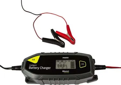 Zdjęcie produktu dla Merkloos Pro User IBC4000B Intelligent Battery – ładowarka podtrzymująca 6/12 V 4 A – Bluetooth IOS8.0 – Andoid 4.4. lub nowszy – samochód, silnik, autobus, kamper, łódź – odzyskiwanie – ochrona przed zamarzaniem – kwasowo-ołowiowy, żelowy, AGM, litowy 12,8 V LiFeP04