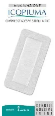 Produktbild von Selbstklebendes Kompressionspad aus Vliesstoff, 10 x 25 cm, 2 Stück