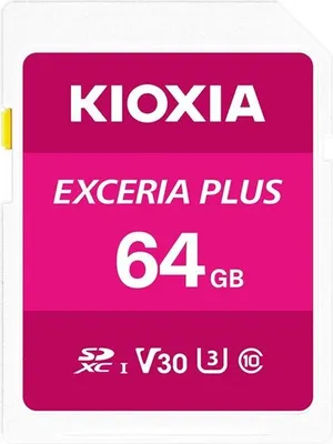 Produktbild von CARD KIOXIA SD-Card Exceria Plus 64GB
