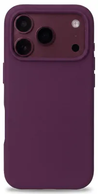 Productafbeelding van Accezz Liquid Silicone Backcover met MagSafe voor de Apple iPhone 18 Pro Max / 17 Pro Max - Dark Cherry
