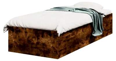 Produktbild von Bettgestell ohne Matratze Raucheiche 90x200 cm