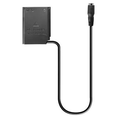 Produktbild von DC-Kuppler, Akkuadapter kompatibel mit Fuji CP-45 - ersetzt NP-45