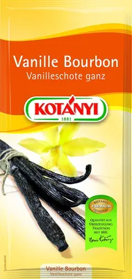 Image de Kotanyi Bourbon Gousse de vanille entière affine tous les desserts 30g