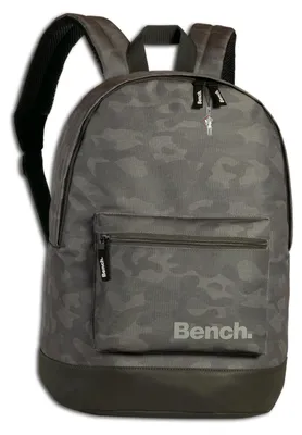 Produktbild von Bench Camouflage Sportrucksack grau Tarnmuster 31x42x20 Polyester ORI301J
